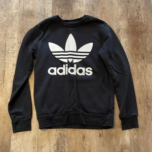 Youth adidas crew neck sweatshirt